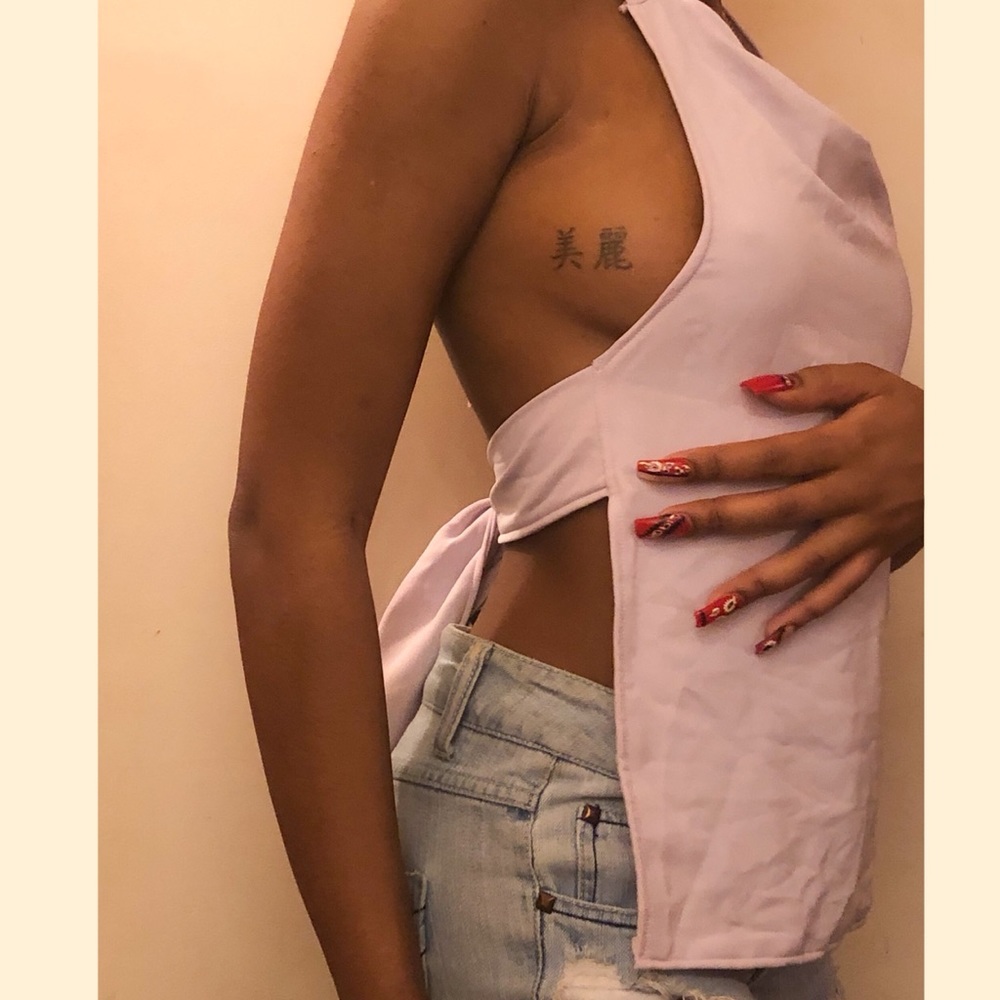 Custom lavender top